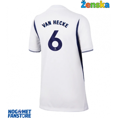 Tottenham Hotspur Jan Paul van Hecke #6 Domaci Dres za Ženska 2026-27 Kratak Rukav